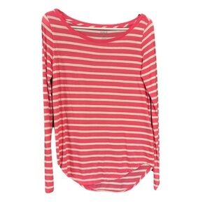 Polo by Ralph Lauren Pink Long Sleeve Tee Relaxed Fit